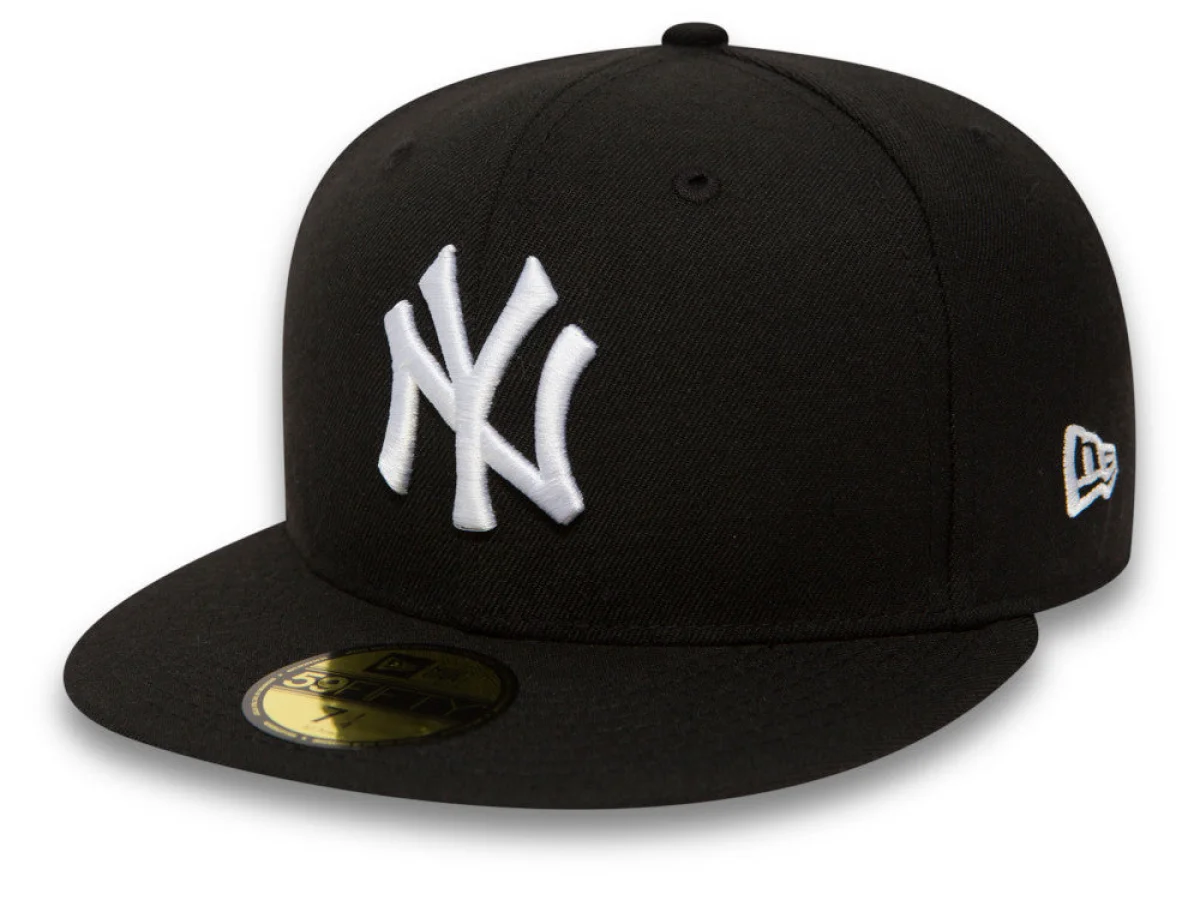 New York Yankees 59FIFTY MLB Basic Black/White Cap – NewEra
